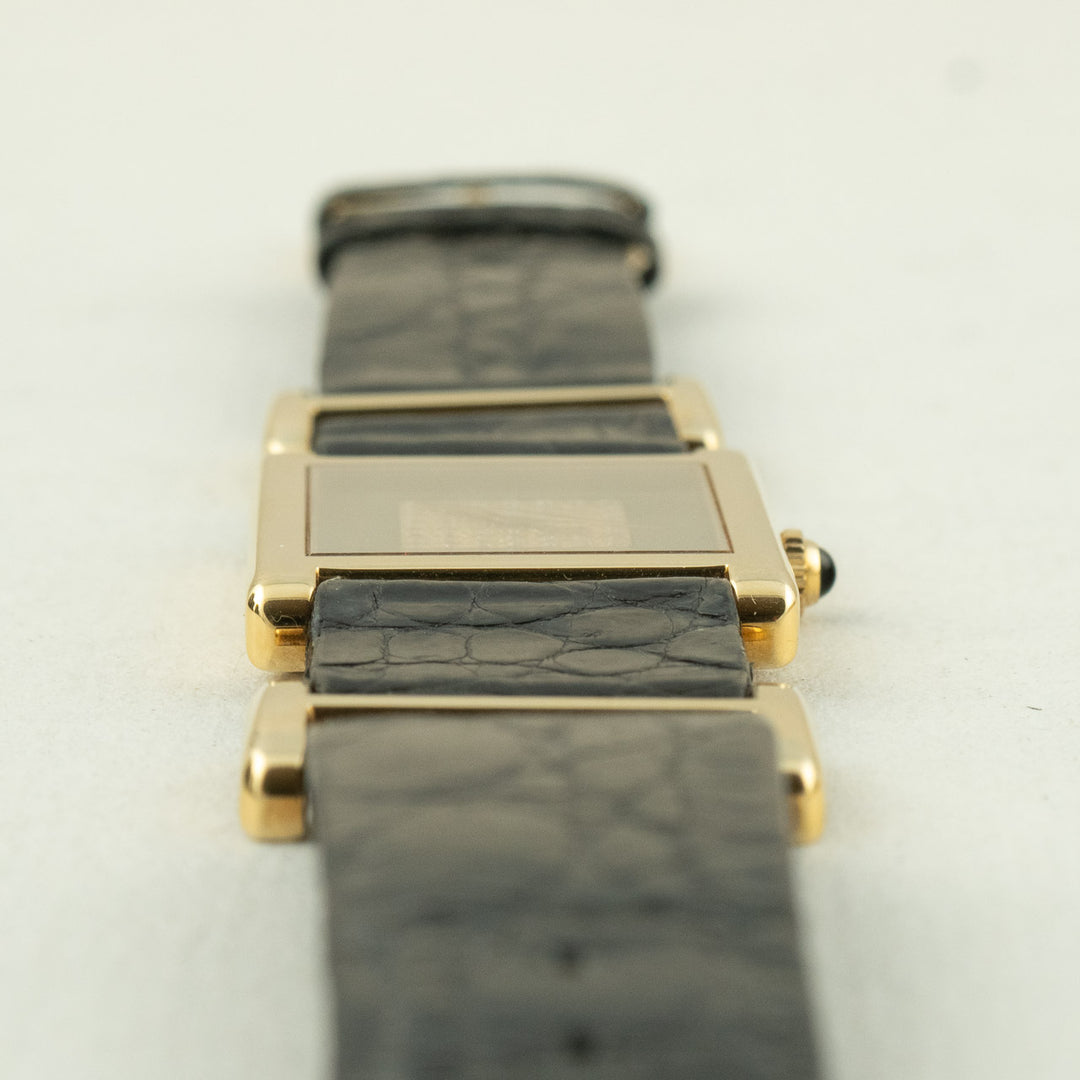 Piaget Tank Onyx and Diamonds ref.90802