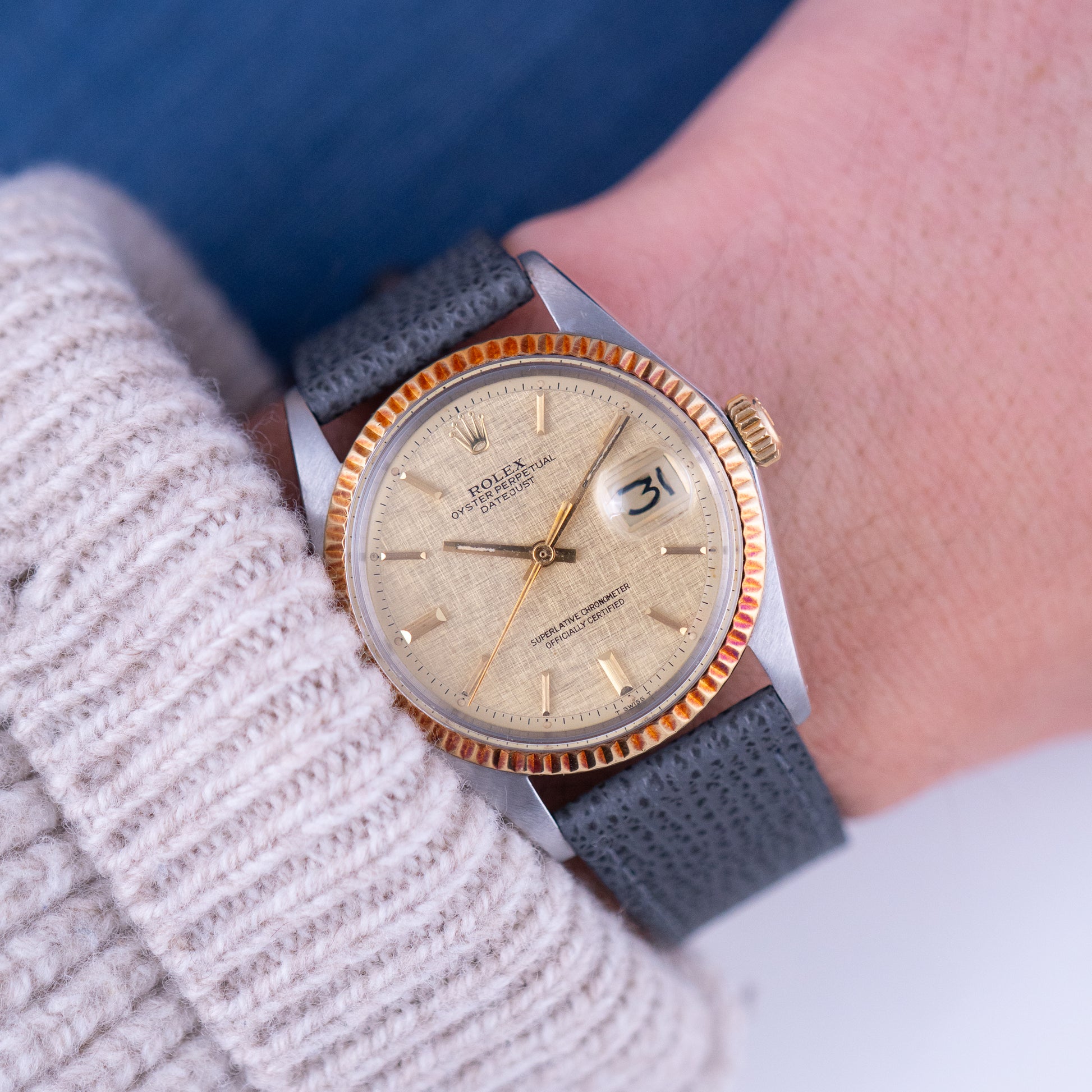 Datejust 1601 Linen dial