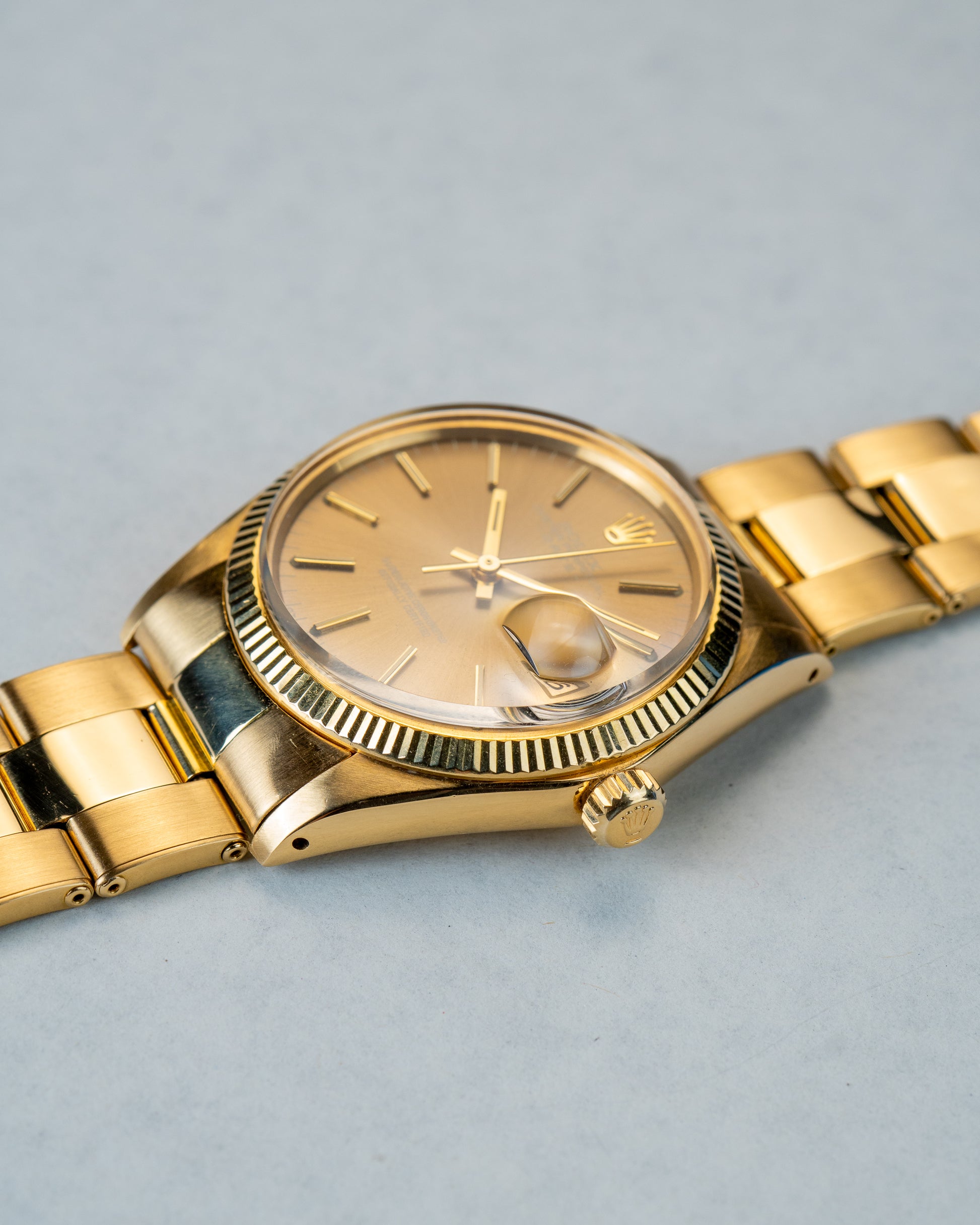 Oyster Perpetual Date "Havana ghost" sigma dial