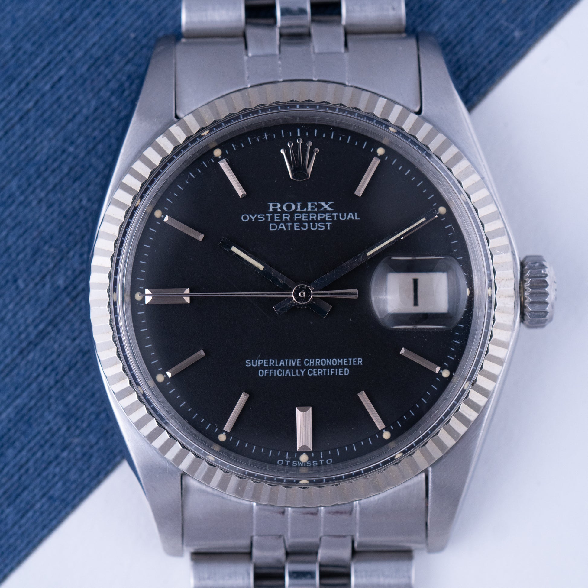 Datejust Ref.1601 Black Matte dial
