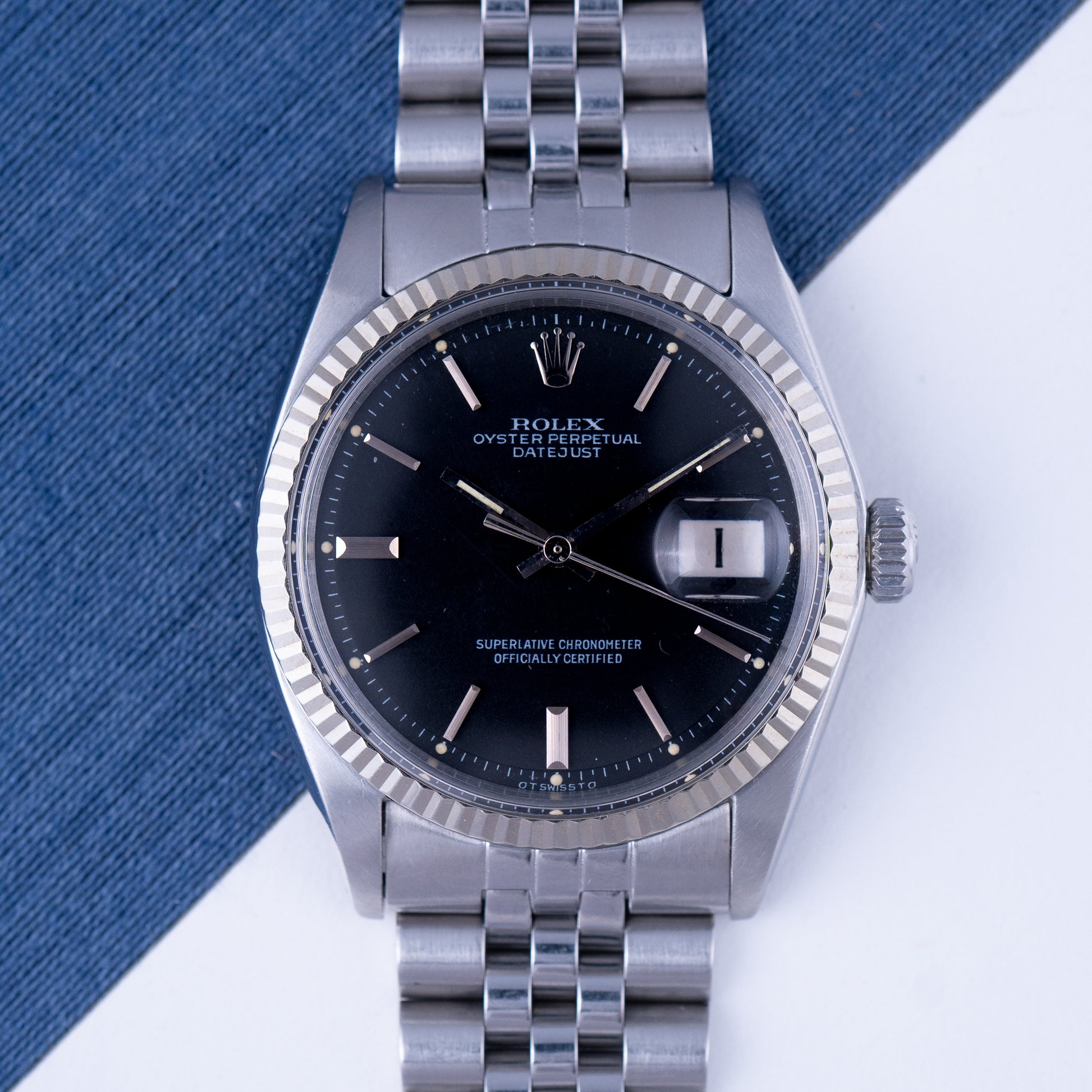 Datejust Ref.1601 Black Matte dial