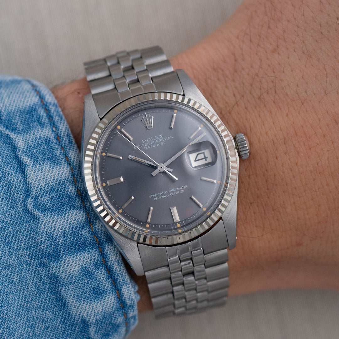 Rolex Datejust Ref.1601 Grey Dial