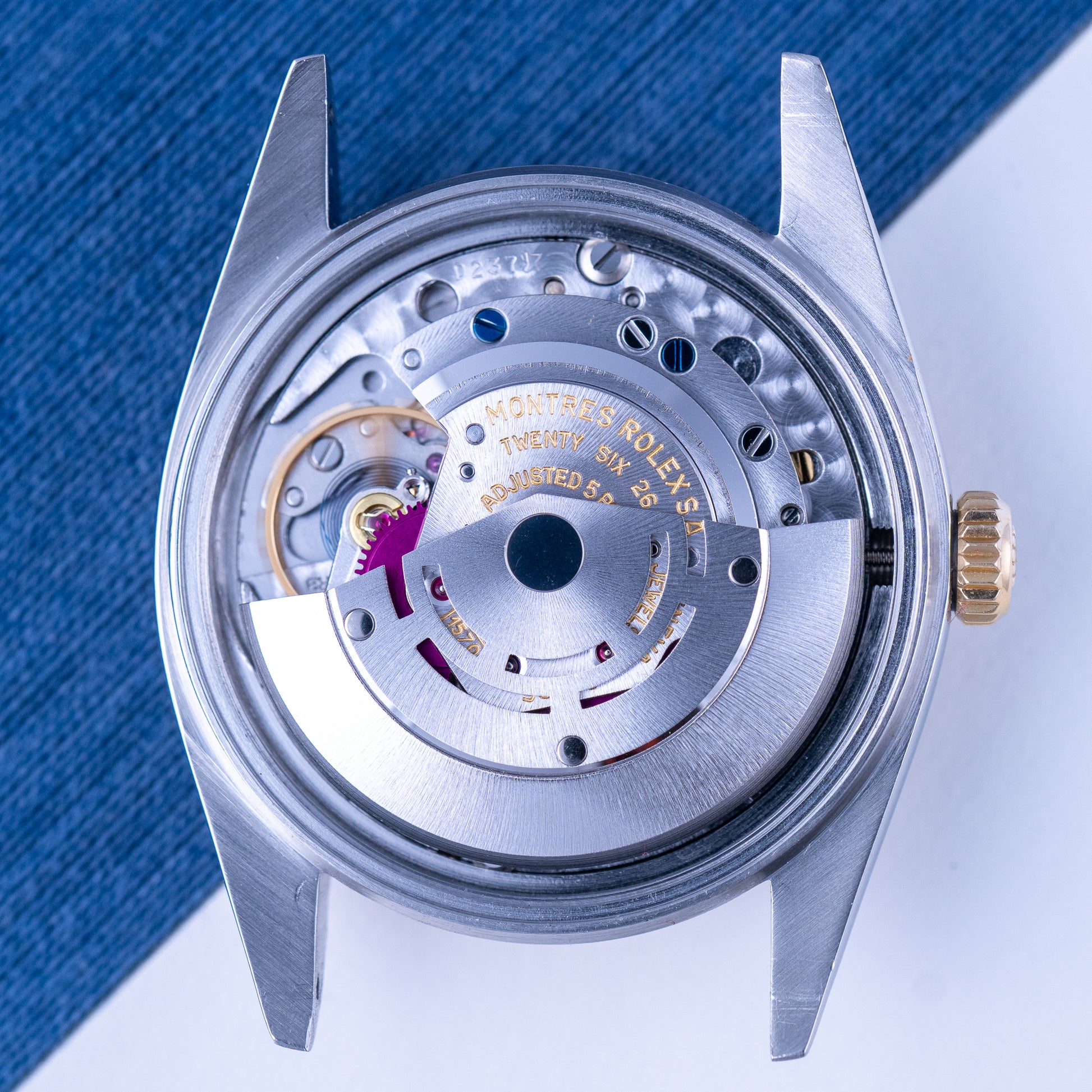 Datejust Stainless Steel and Gold Ref.1601 Sigma dial