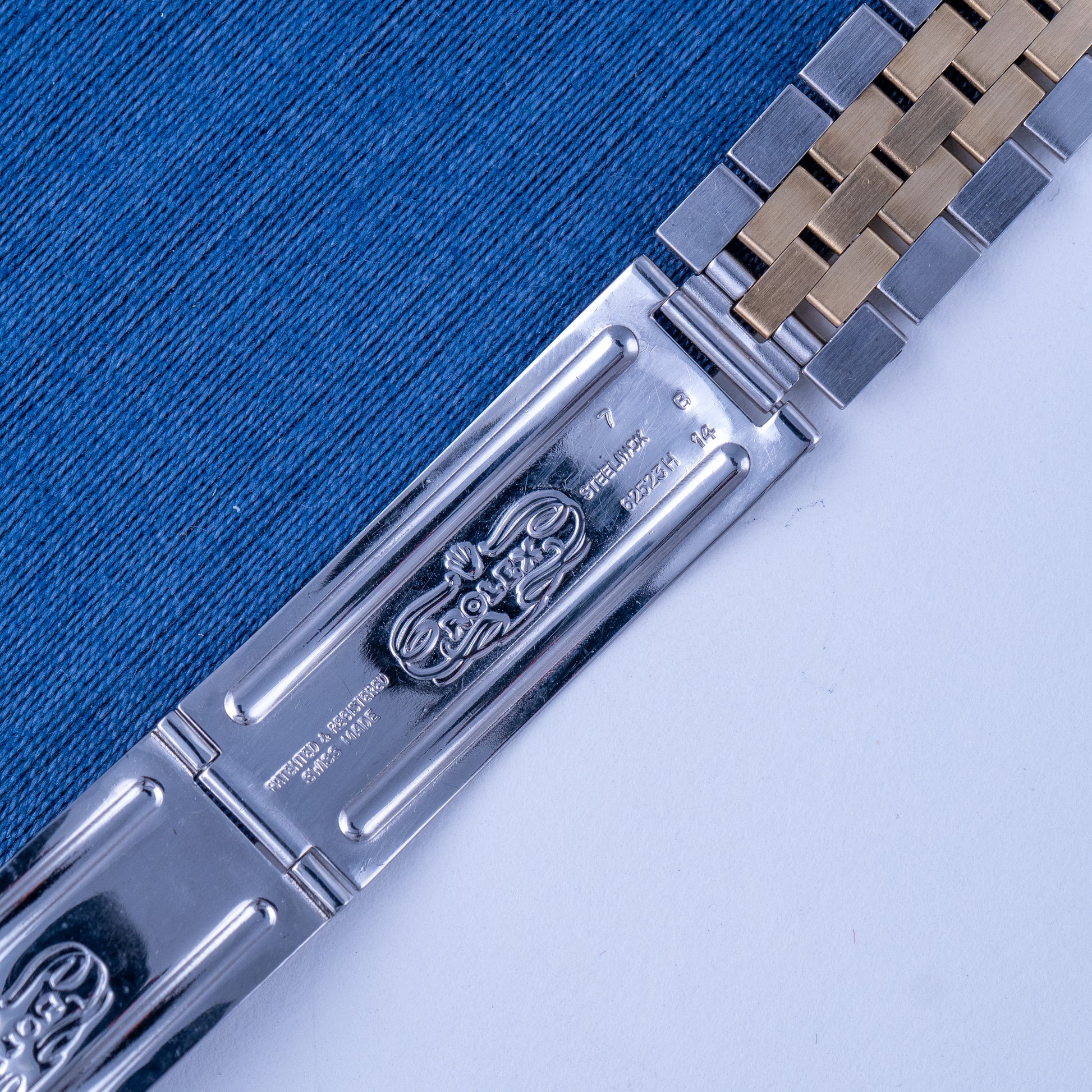 Datejust Stainless Steel and Gold Ref.1601 Sigma dial