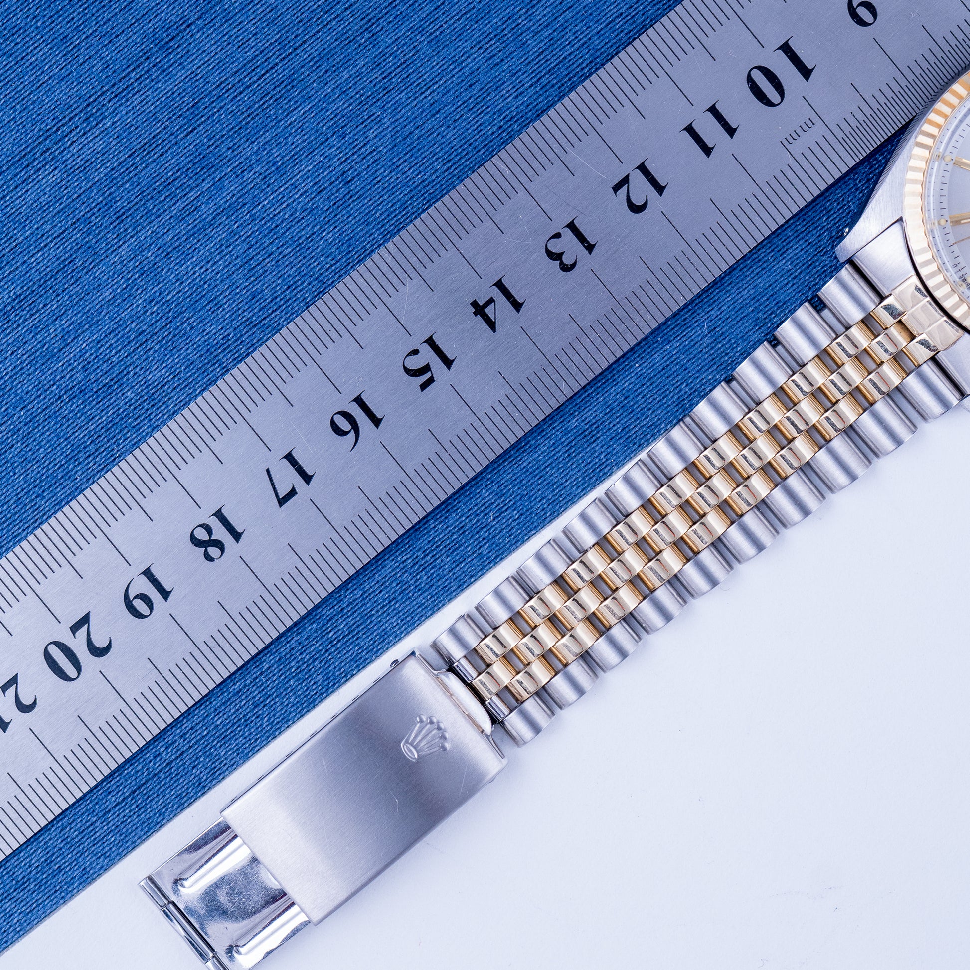 Datejust Stainless Steel and Gold Ref.1601 Sigma dial