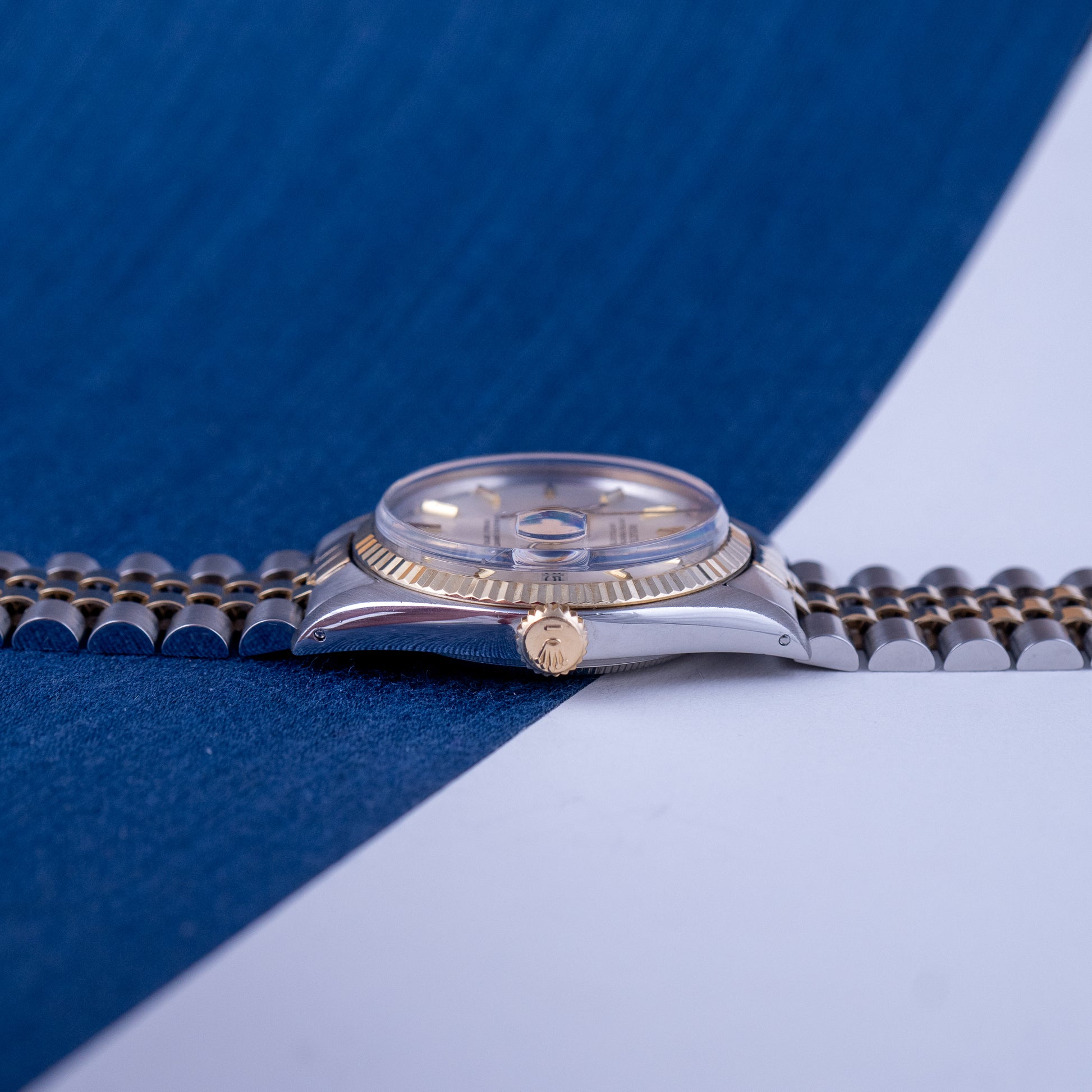 Datejust Stainless Steel and Gold Ref.1601 Sigma dial