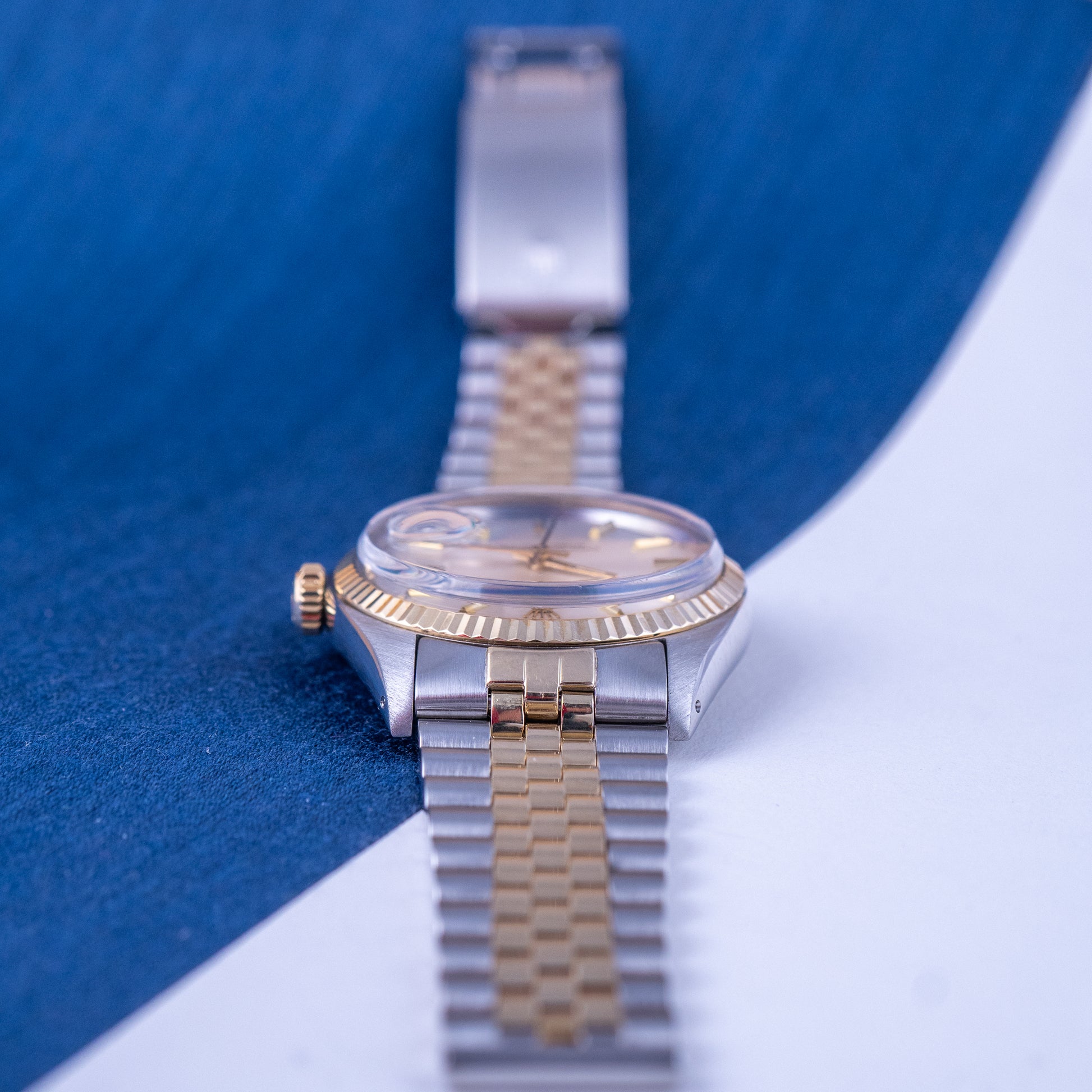 Datejust Stainless Steel and Gold Ref.1601 Sigma dial