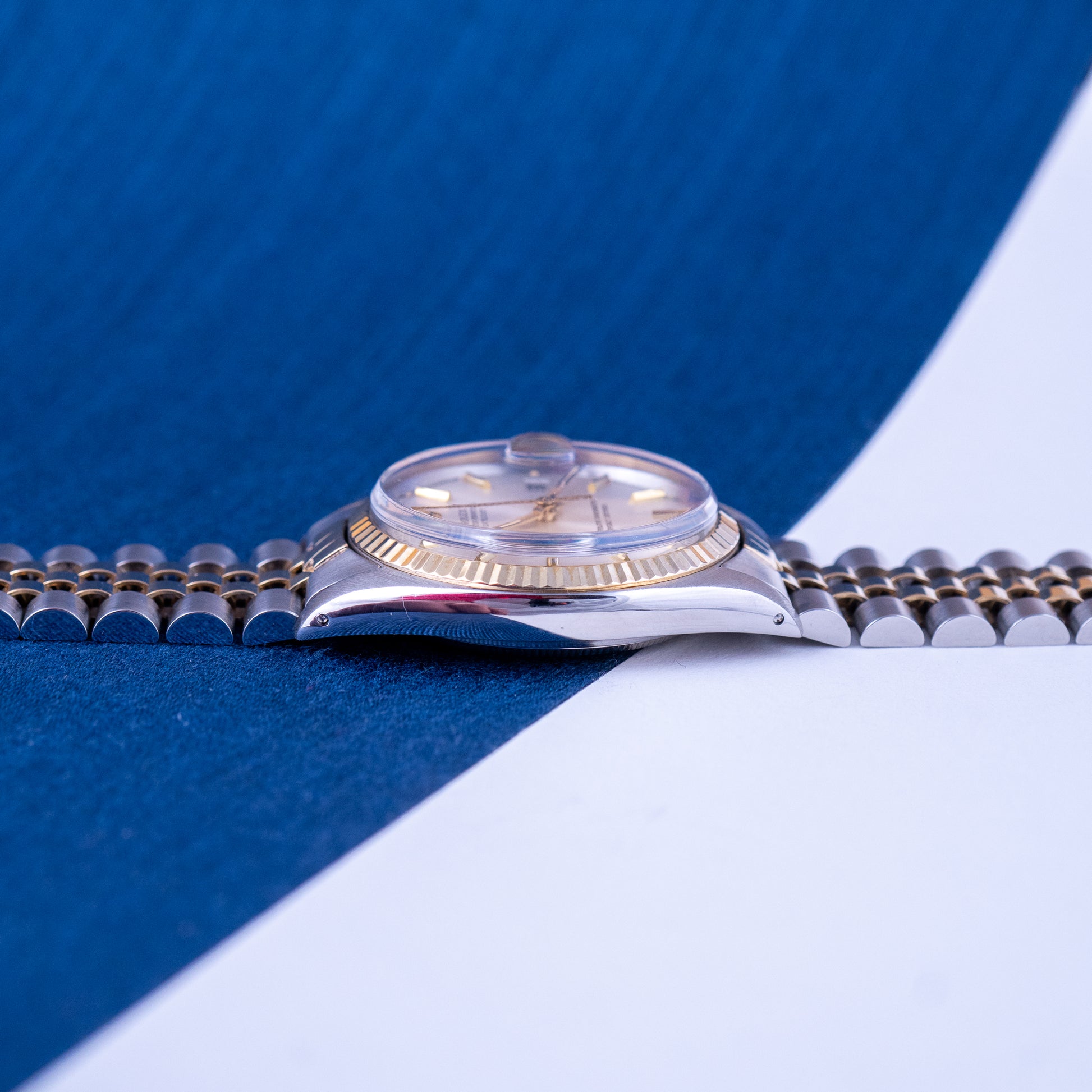 Datejust Stainless Steel and Gold Ref.1601 Sigma dial