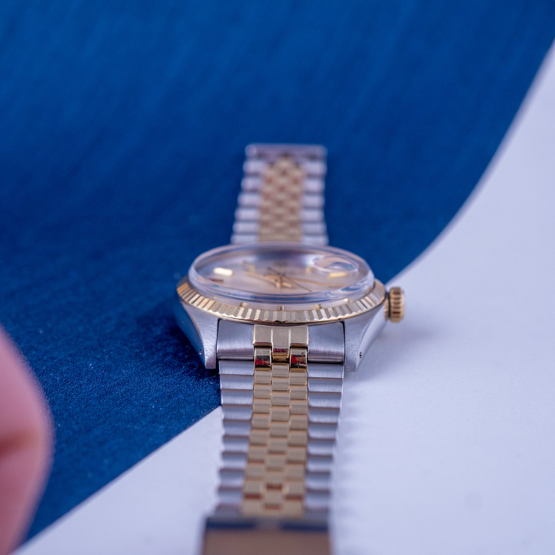 Datejust Stainless Steel and Gold Ref.1601 Sigma dial