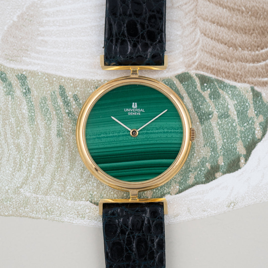 Universal Genève Ref. 1405 Malachite dial