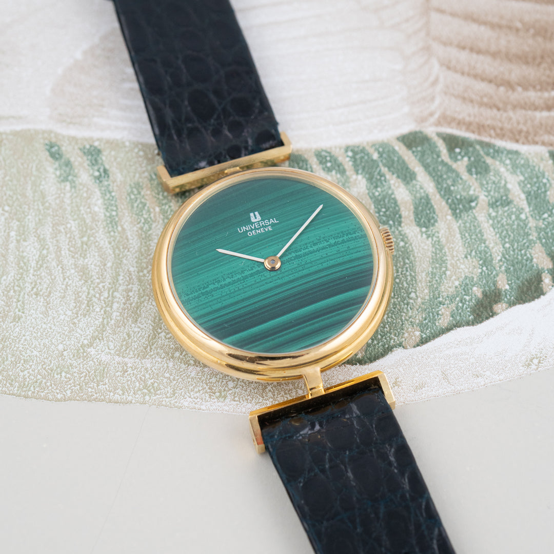 Universal Genève Ref. 1405 Malachite dial