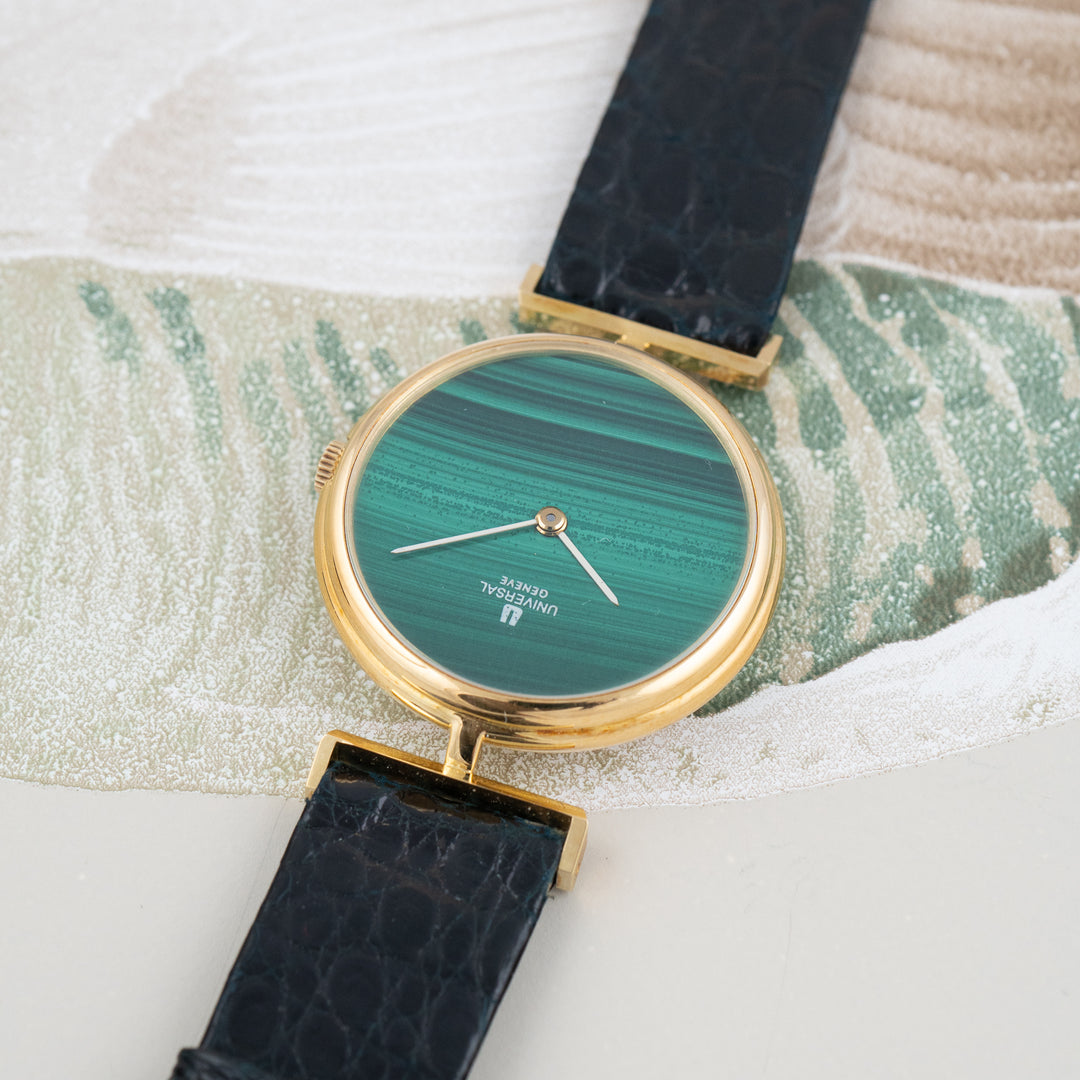 Universal Genève Ref. 1405 Malachite dial