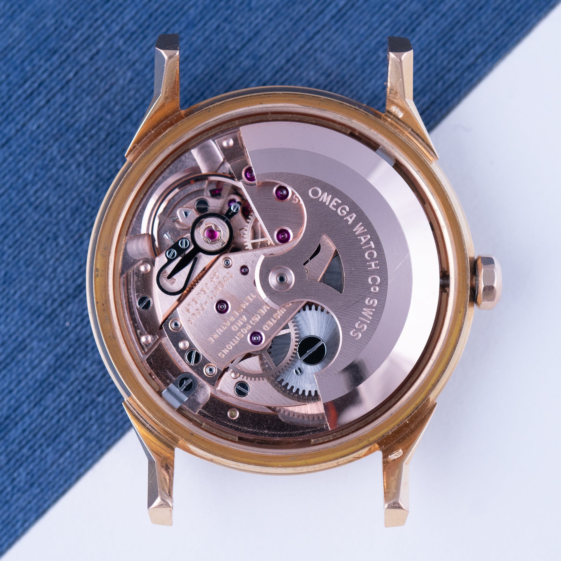 Omega Constellation Pie Pan 149023 SC-62 Rose Gold