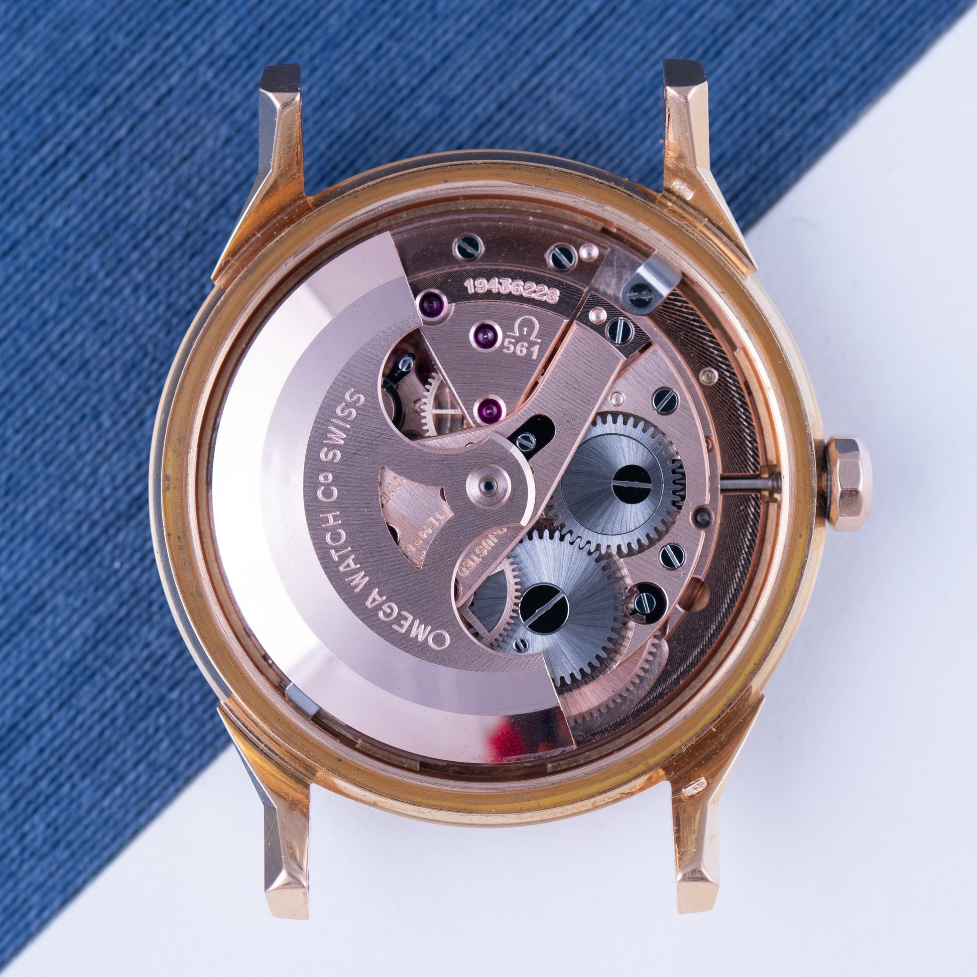 Omega Constellation Pie Pan 149023 SC-62 Rose Gold