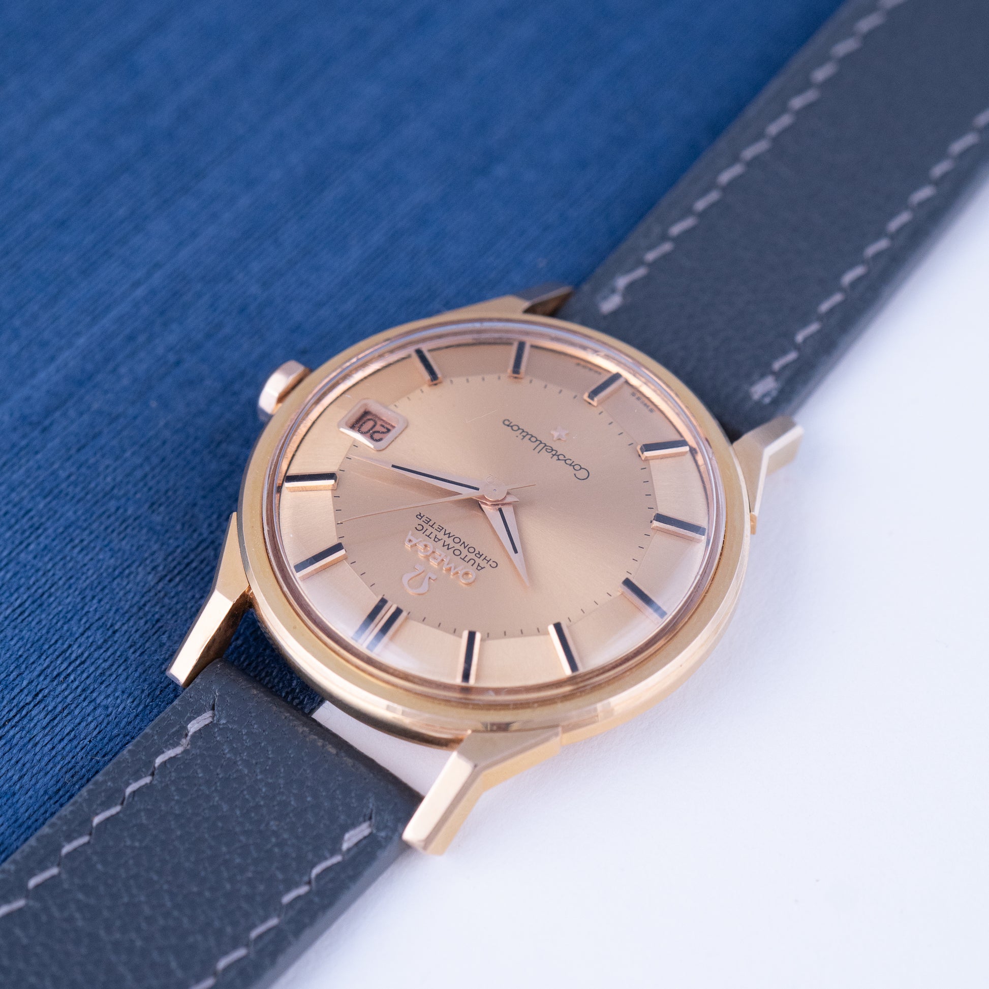 Omega Constellation Pie Pan 149023 SC-62 Rose Gold